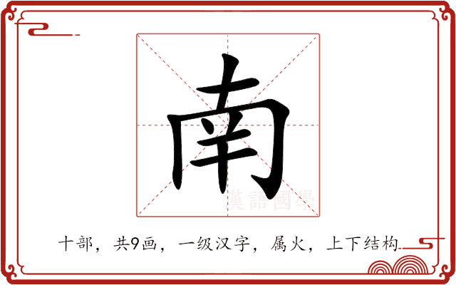 南 南