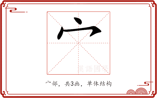 宀 宀
