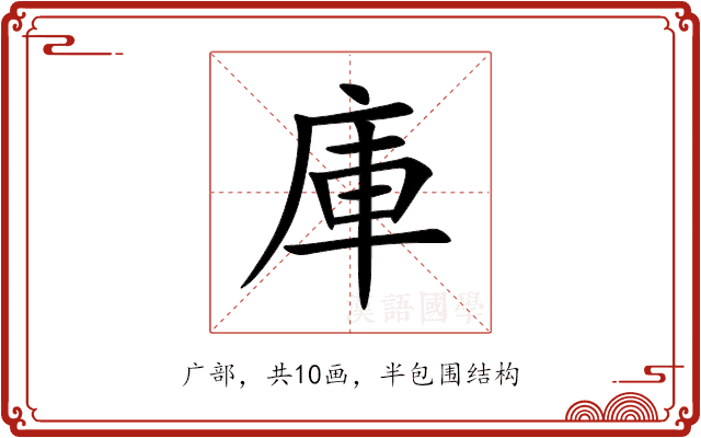 庫 庫
