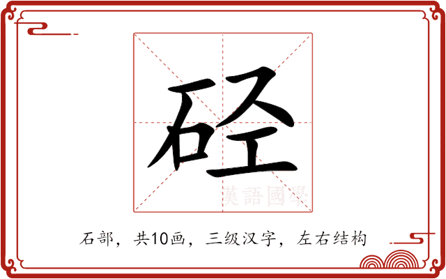 硁 硁