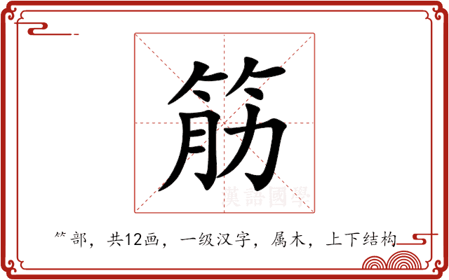 筋 筋