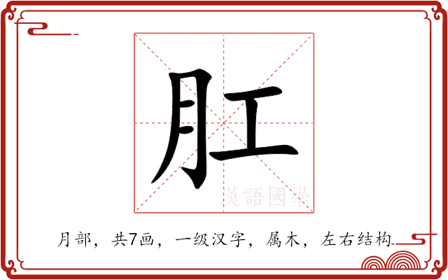 肛 肛
