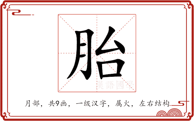 胎 胎