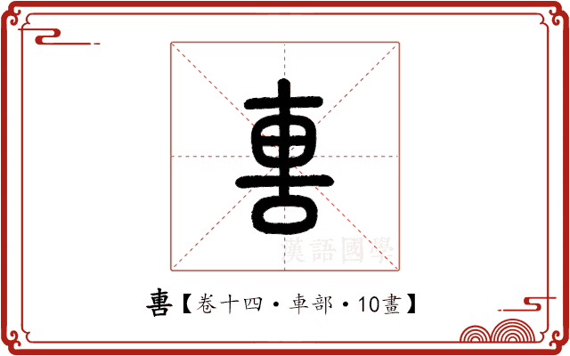 軎 軎