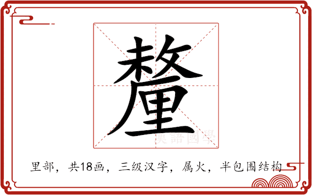 釐 釐