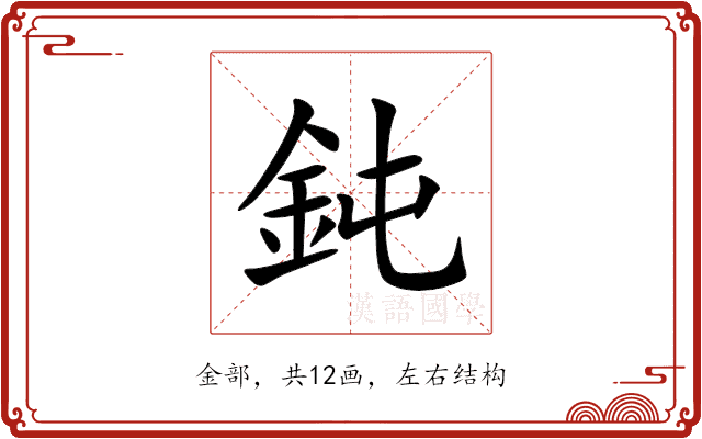 鈍 鈍