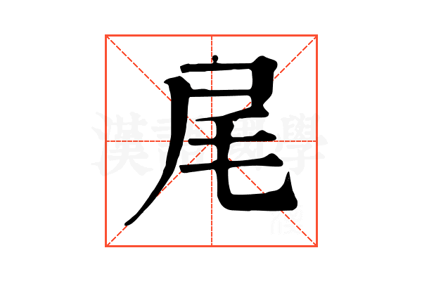 尾 尾